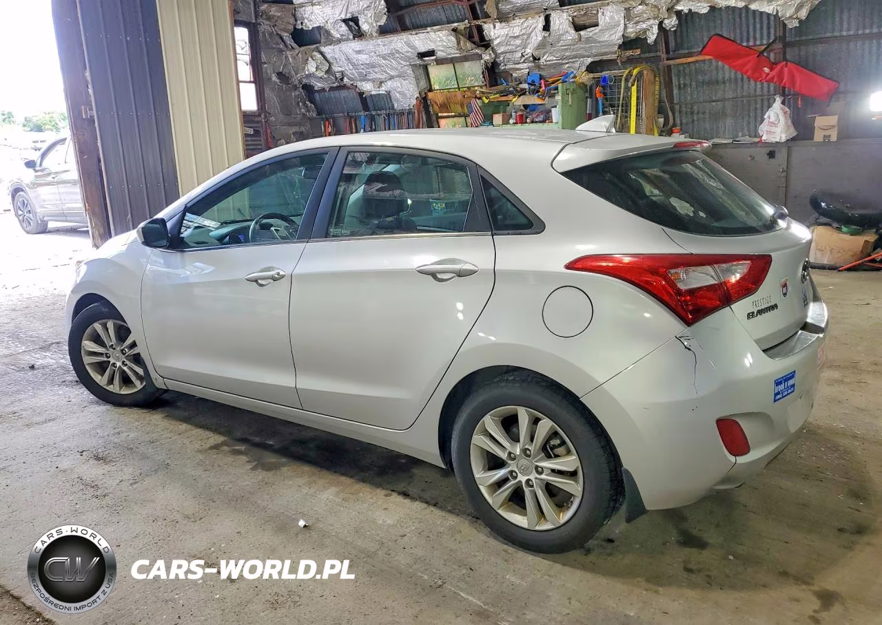 2013 Hyundai Elantra Gt Base VIN:KMHD35LEXDU034034 - 2