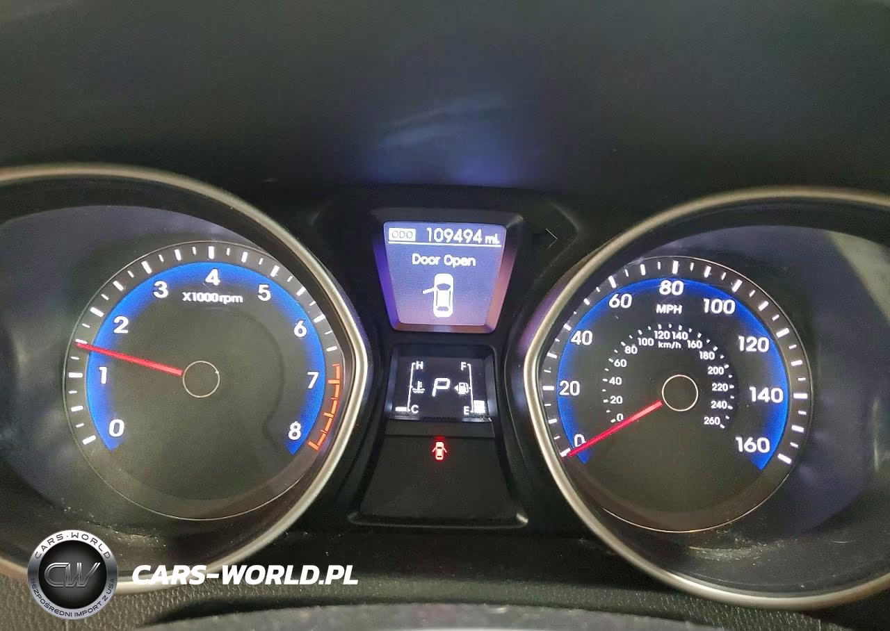 2013 Hyundai Elantra Gt Base VIN:KMHD35LEXDU034034 - 9