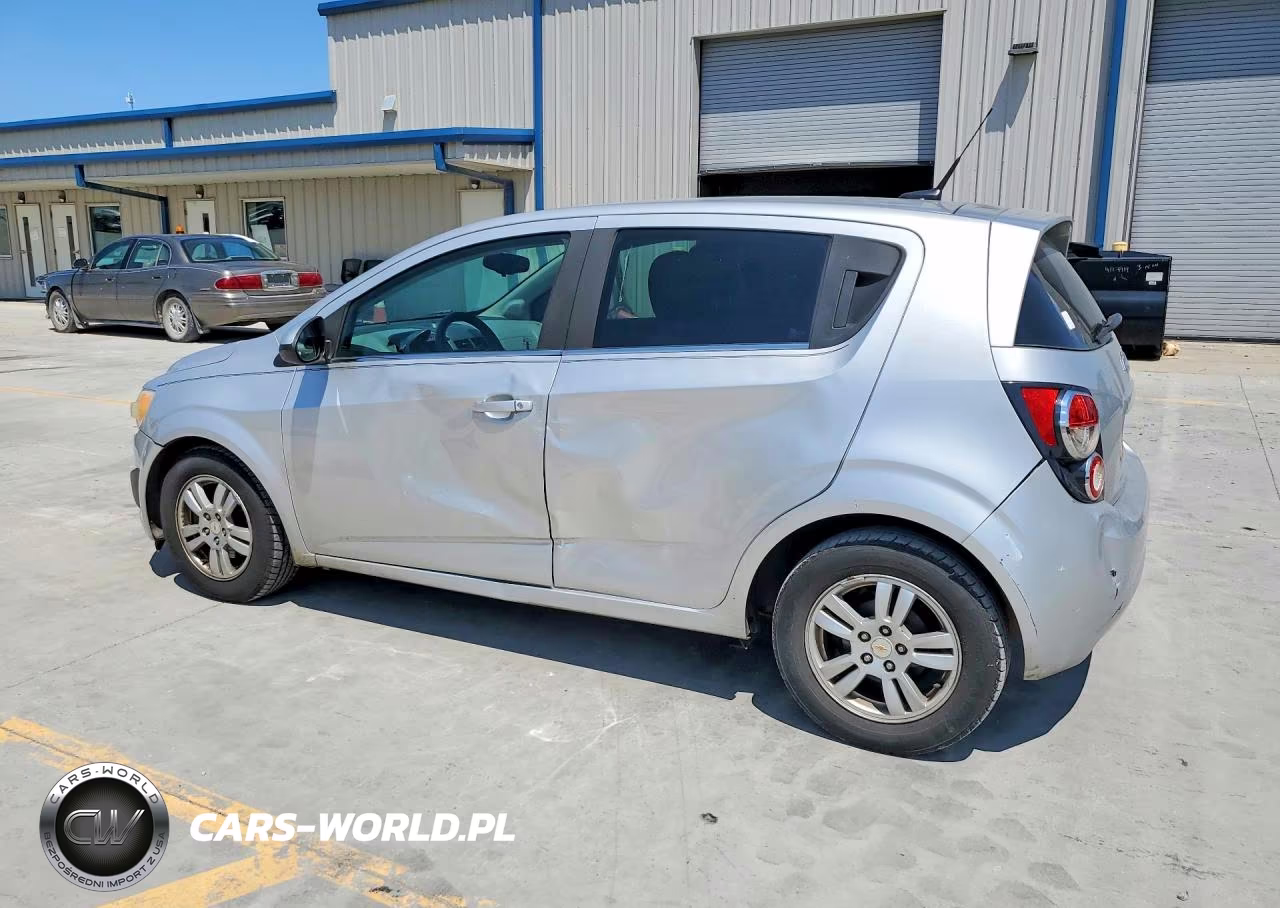 2012 Chevrolet Sonic Lt VIN:1G1JC6SH9C4109158 - 2