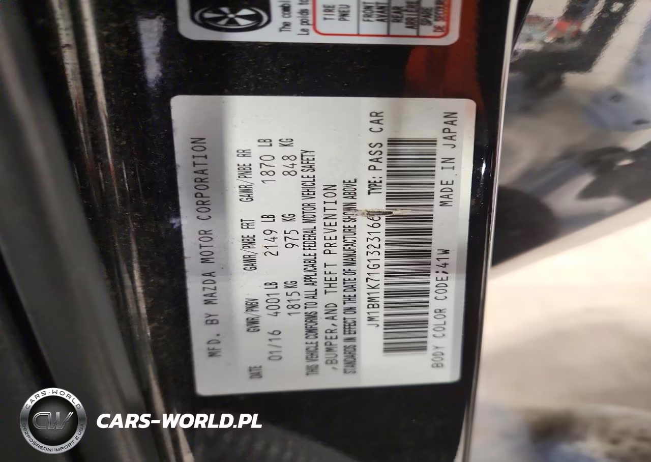 2016 Mazda 3 Sport VIN:JM1BM1K71G1323166 - 12