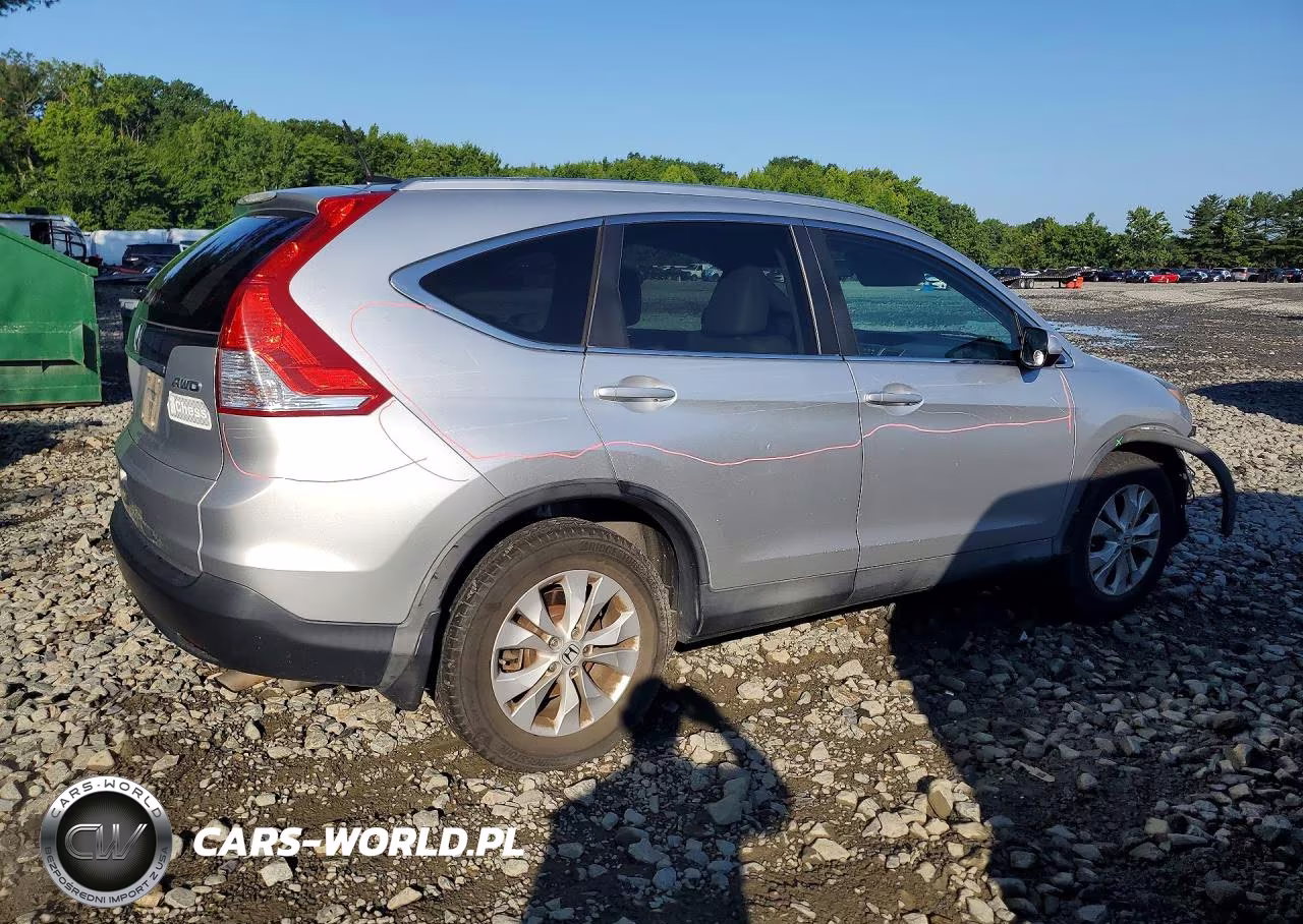 2014 Honda Cr-V Exl VIN:2HKRM4H77EH608497 - 3
