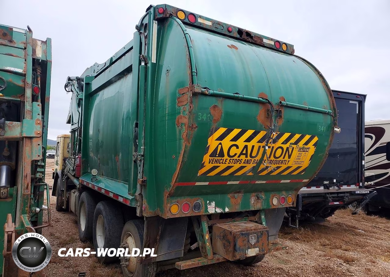 2014 Mack Leu613 Refuse Truck VIN:1M2AU02C8EM008777 - 2