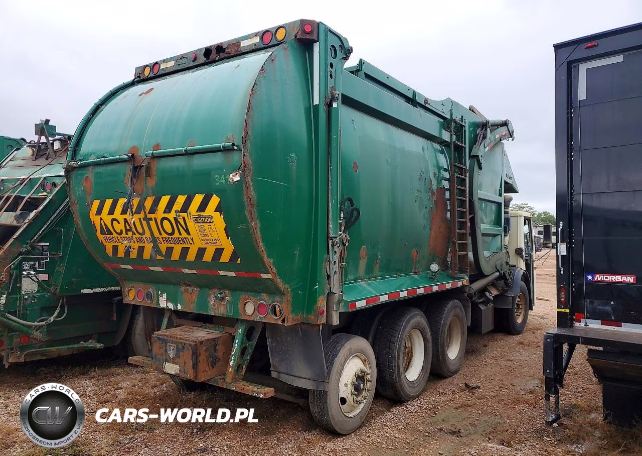 2014 Mack Leu613 Refuse Truck VIN:1M2AU02C8EM008777 - 3