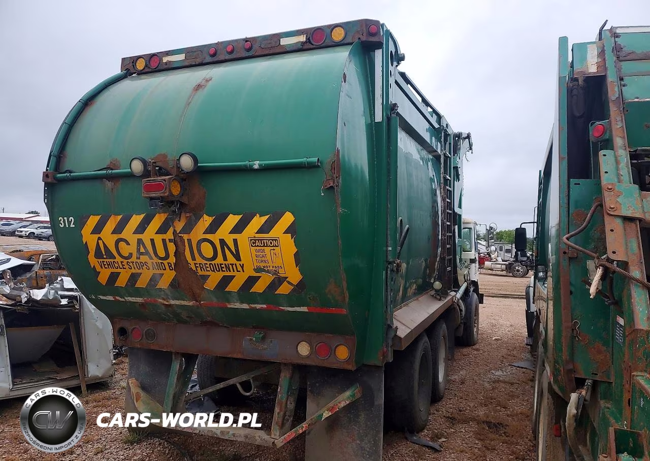 2011 Autocar Llc Xpeditor Refuse Truck VIN:5VCACSKF3BH211919 - 3
