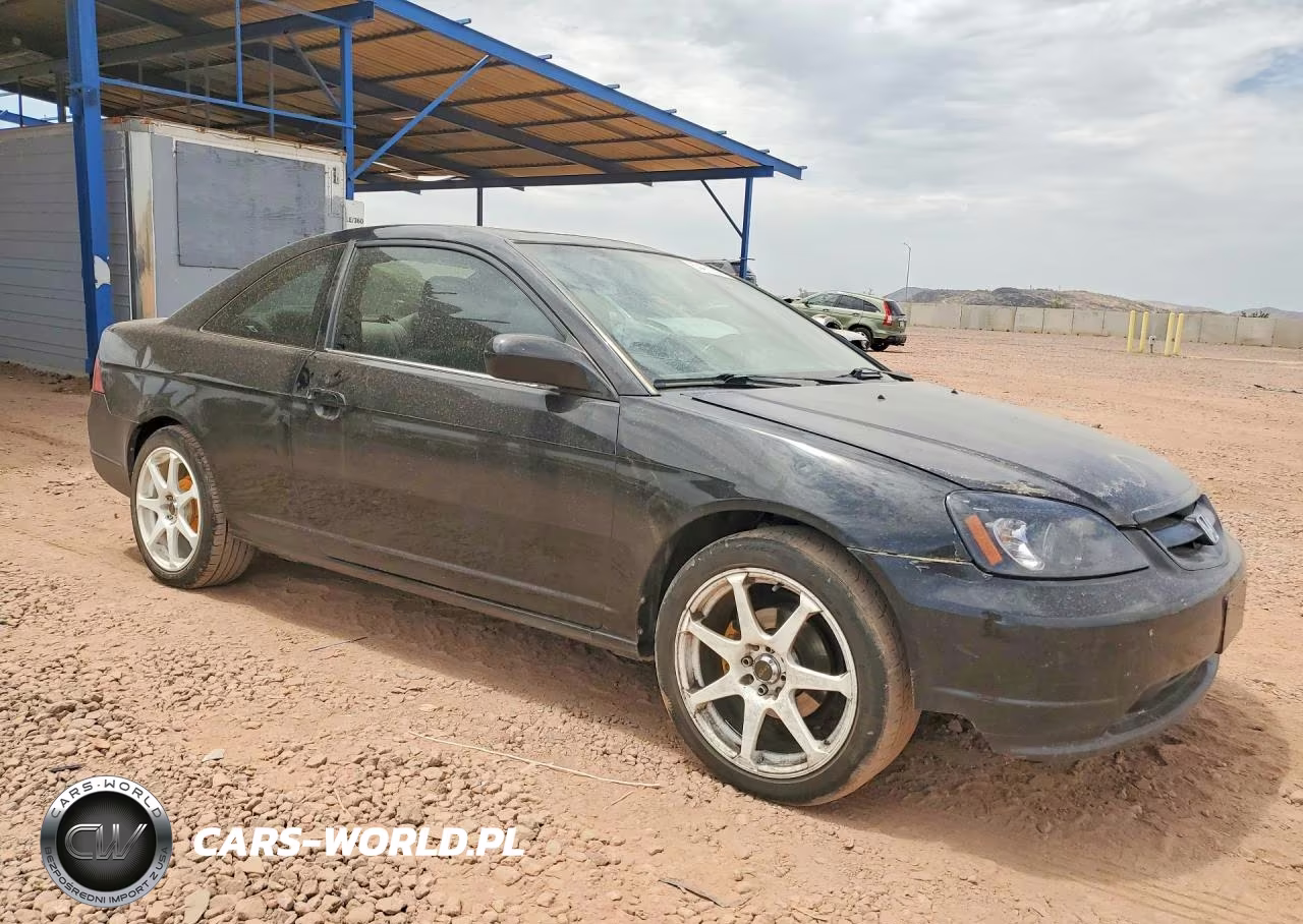 2001 Honda Civic Si VIN:1HGEM22941L013207 - 4