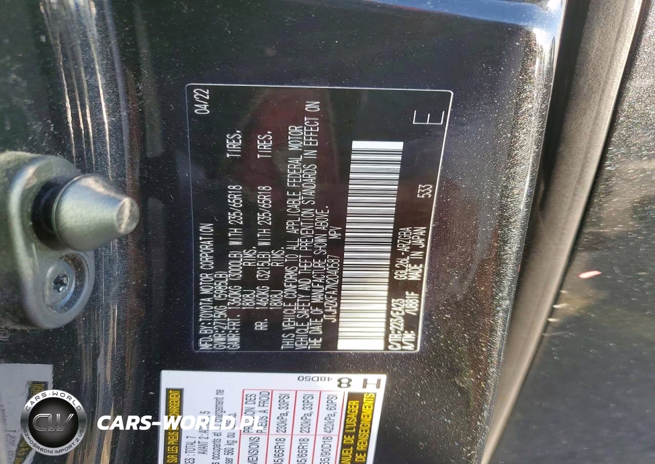 2022 Lexus Rx 350 L VIN:JTJHZKFA7N2040587 - 14