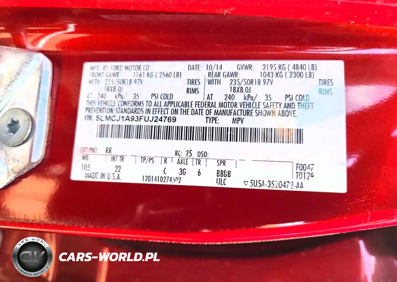 2015 Lincoln Mkc VIN:5LMCJ1A93FUJ24769 - 13