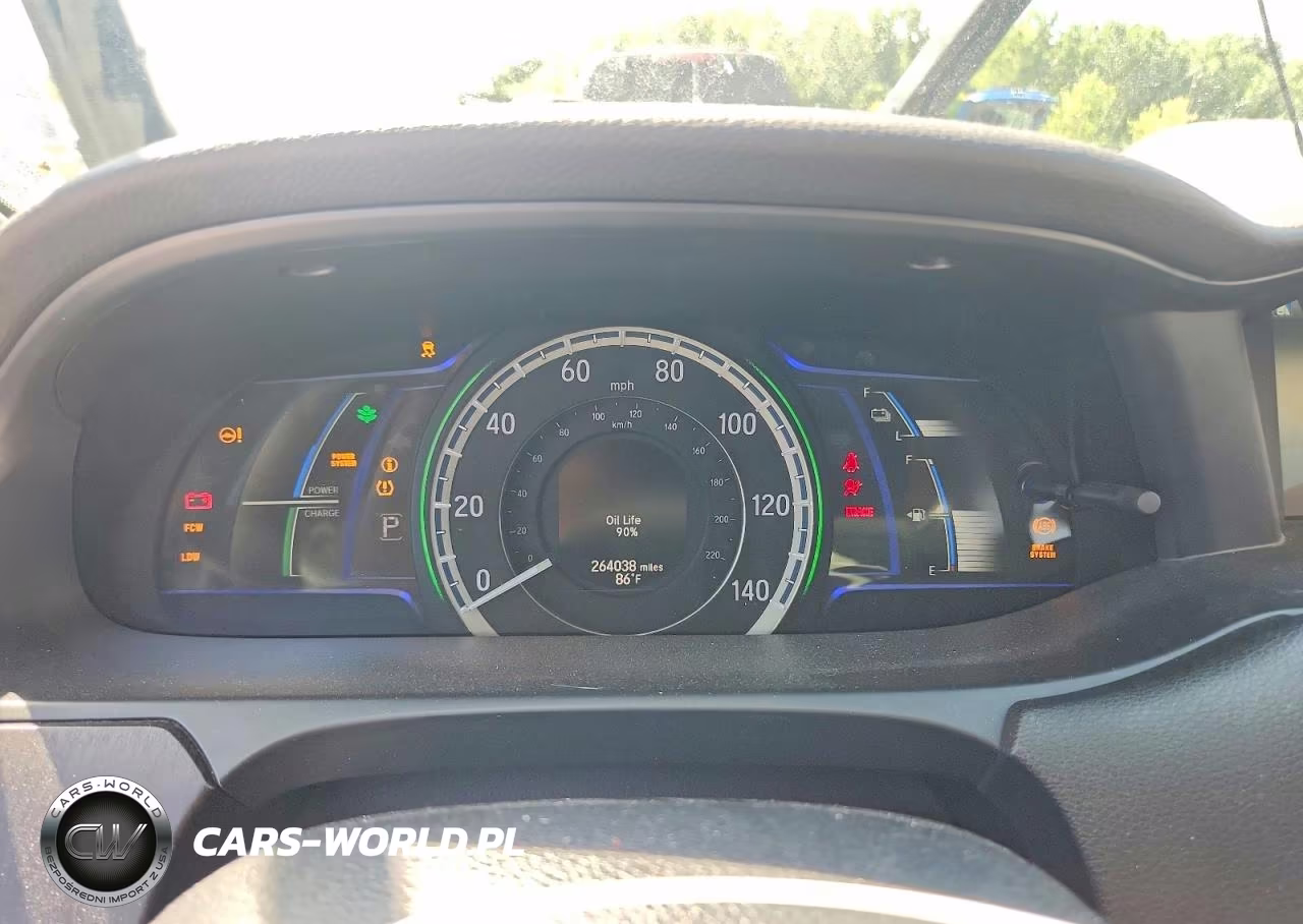 2014 Honda Accord Hybrid Exl VIN:1HGCR6F55EA002273 - 9