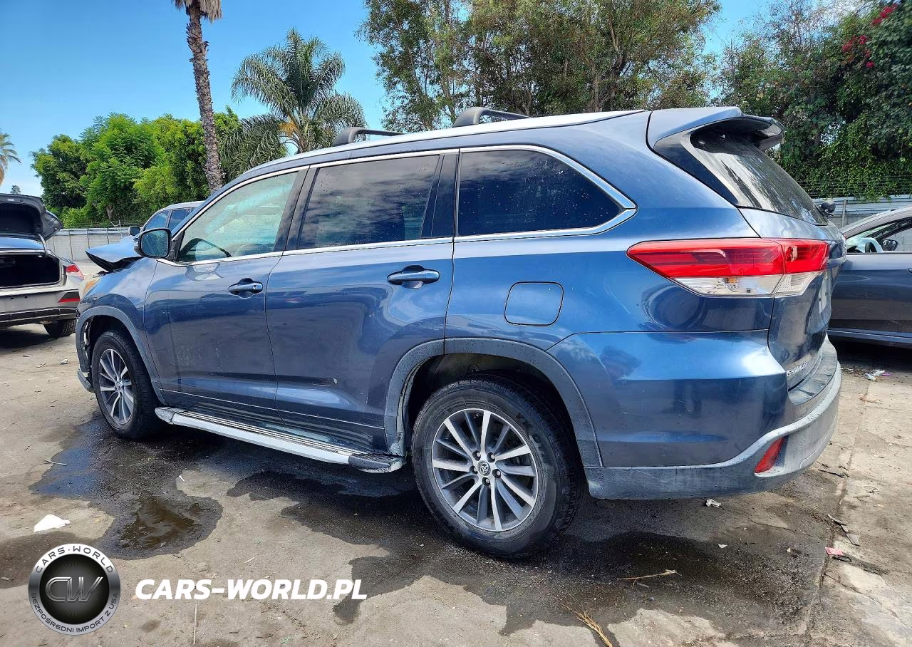 2017 Toyota Highlander Xle VIN:5TDKZRFH9HS510677 - 2