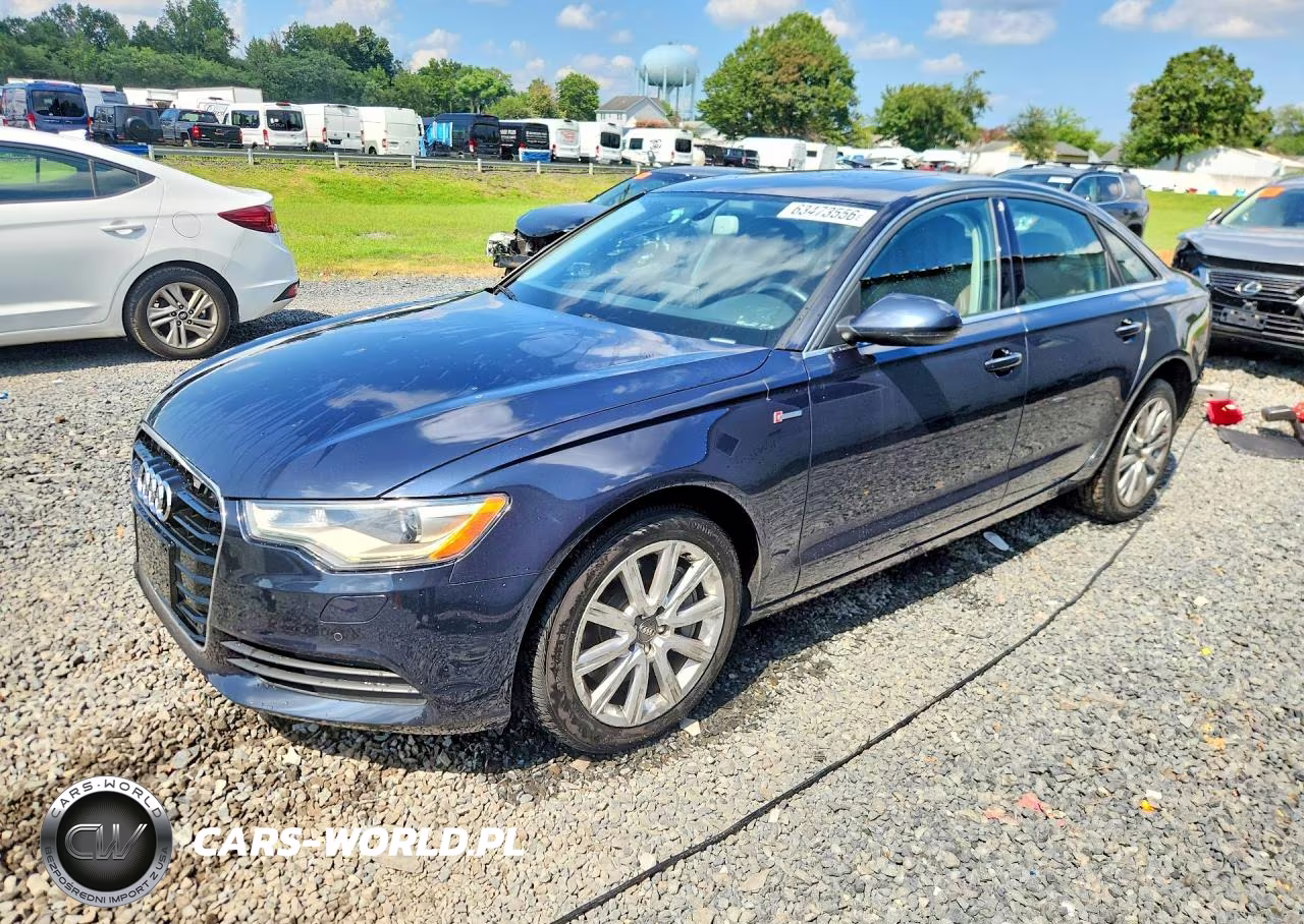 2013 Audi A6 Premium Plus VIN:WAUGGAFC5DN115247 - 1