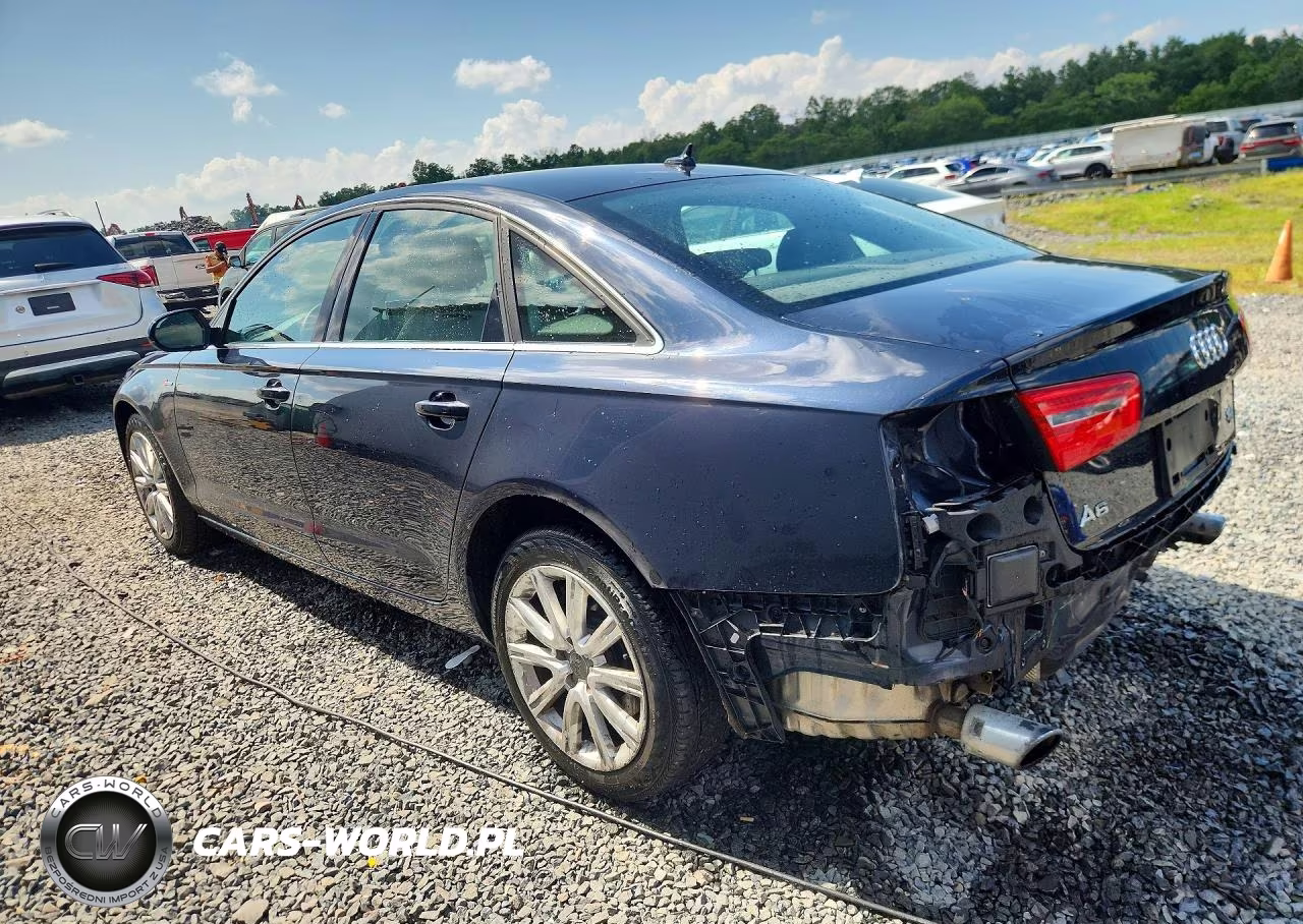 2013 Audi A6 Premium Plus VIN:WAUGGAFC5DN115247 - 2