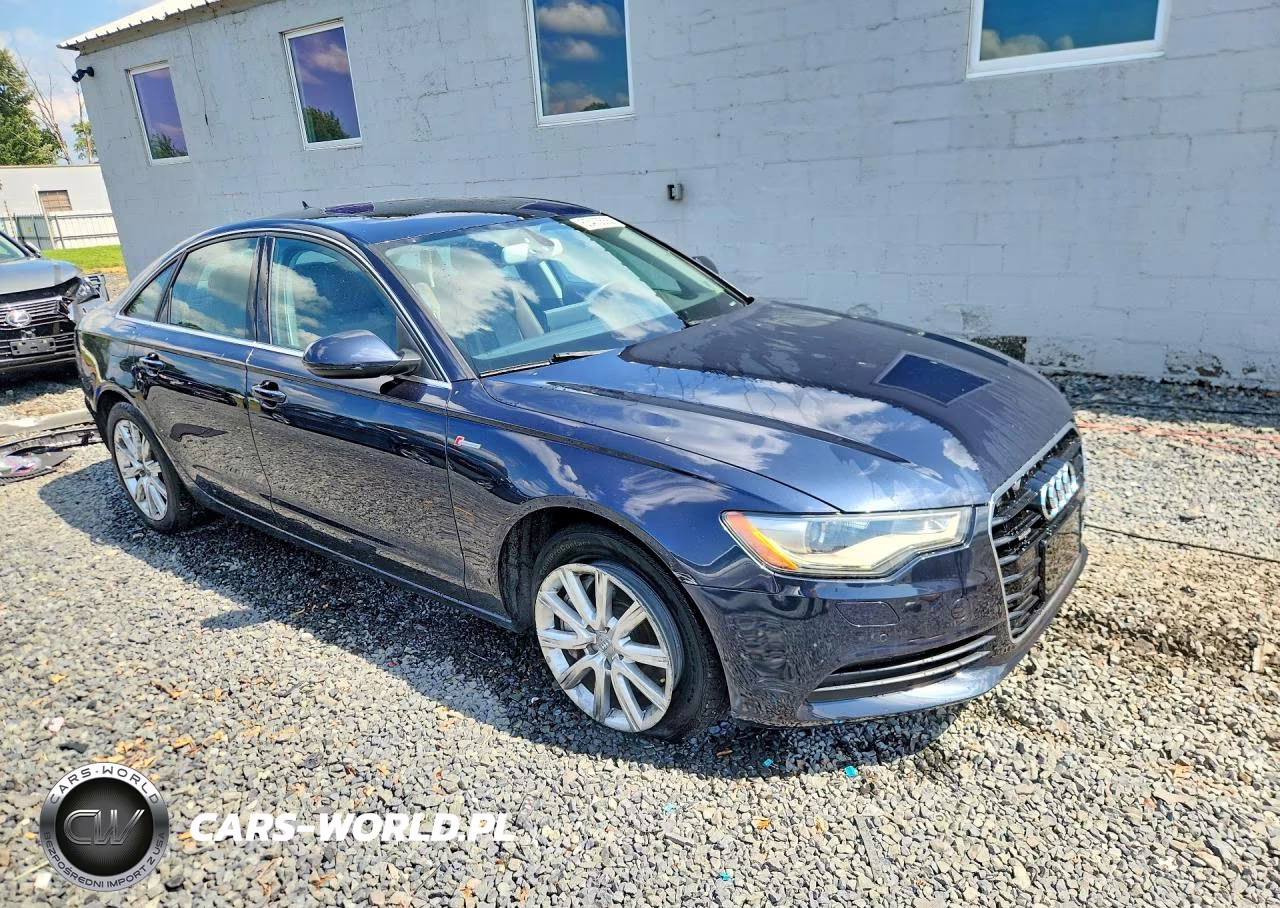 2013 Audi A6 Premium Plus VIN:WAUGGAFC5DN115247 - 4