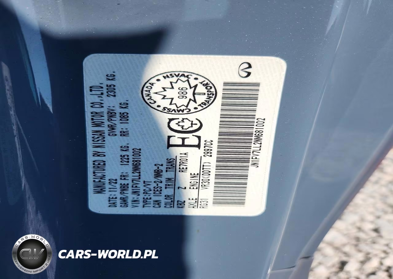 2022 Infiniti Q60 Red Sport 400 VIN:JN1FV7LL2NM681002 - 12