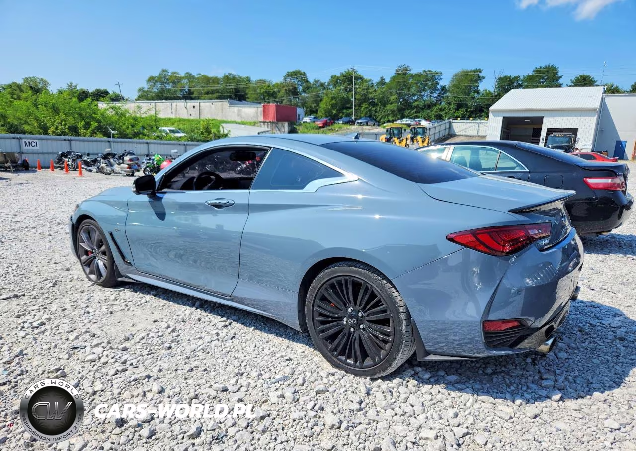 2022 Infiniti Q60 Red Sport 400 VIN:JN1FV7LL2NM681002 - 2