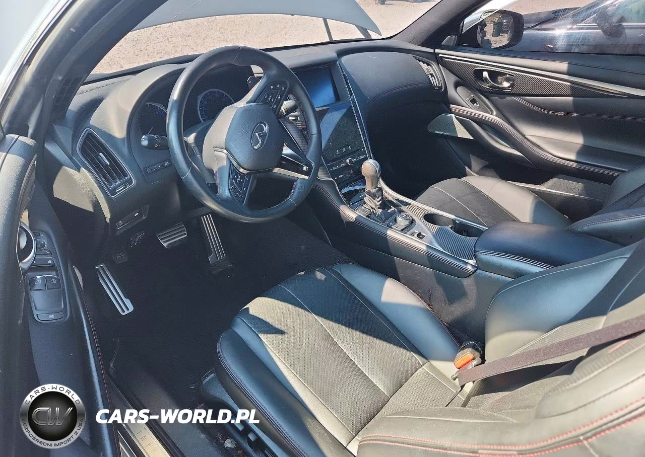 2022 Infiniti Q60 Red Sport 400 VIN:JN1FV7LL2NM681002 - 8
