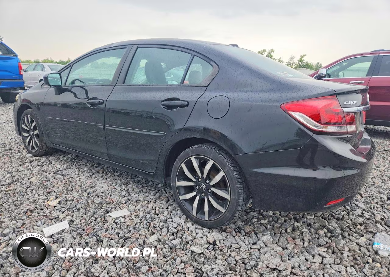 2014 Honda Civic Exl VIN:19XFB2F91EE040365 - 2