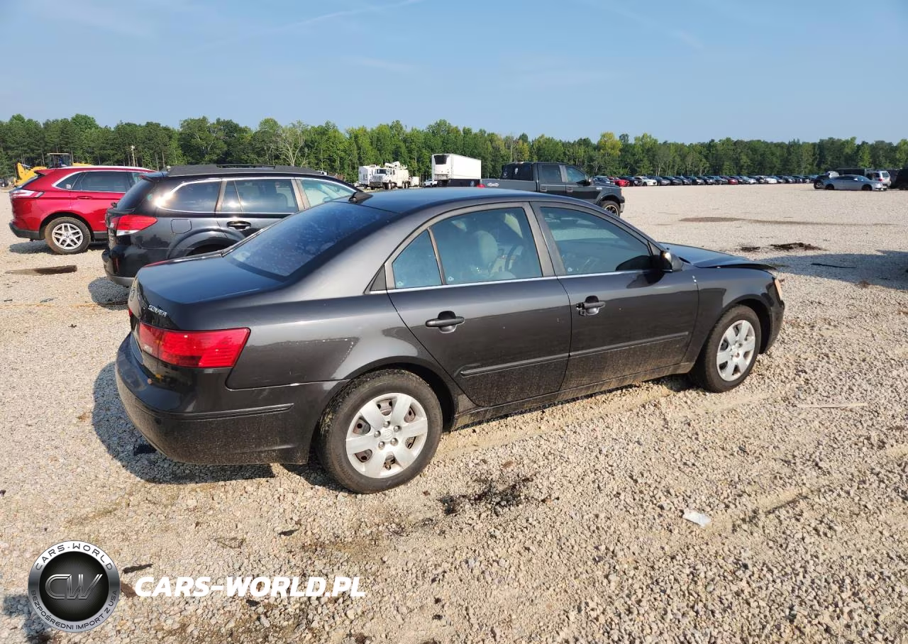 2009 Hyundai Sonata Gls VIN:5NPET46C89H423446 - 3