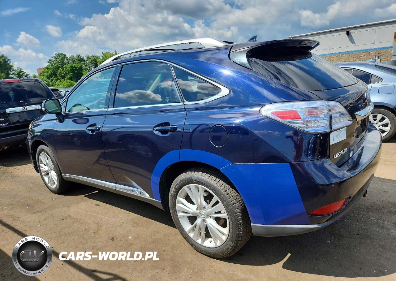 2010 Lexus Rx 450H VIN:JTJBC1BA2A2027425 - 2