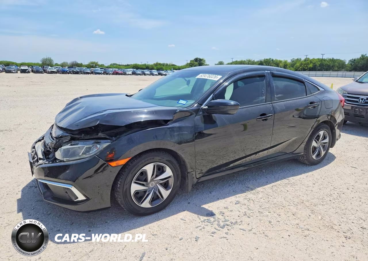 2021 Honda Civic Lx VIN:2HGFC2F64MH554122 - 1