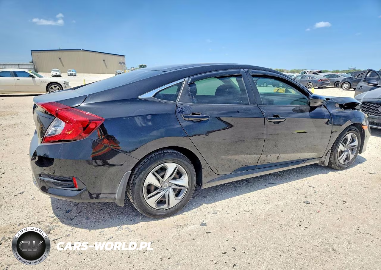 2021 Honda Civic Lx VIN:2HGFC2F64MH554122 - 3
