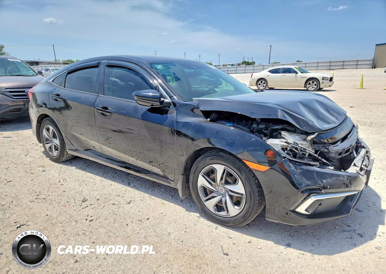 2021 Honda Civic Lx VIN:2HGFC2F64MH554122 - 4