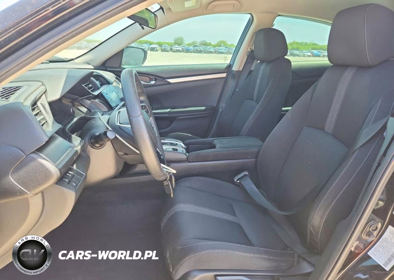 2021 Honda Civic Lx VIN:2HGFC2F64MH554122 - 7