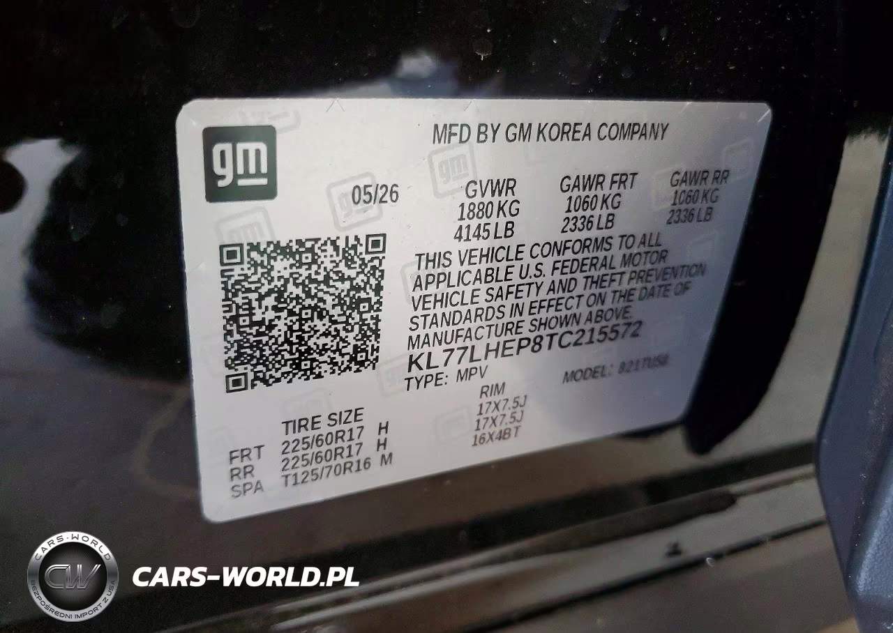 2026 Chevrolet Trax 1Lt VIN:KL77LHEP8TC215572 - 14
