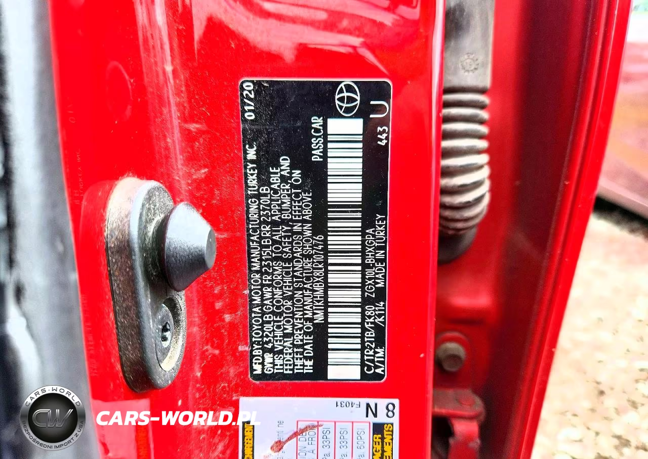 2020 Toyota C-Hr Xle VIN:NMTKHMBX8LR107476 - 13