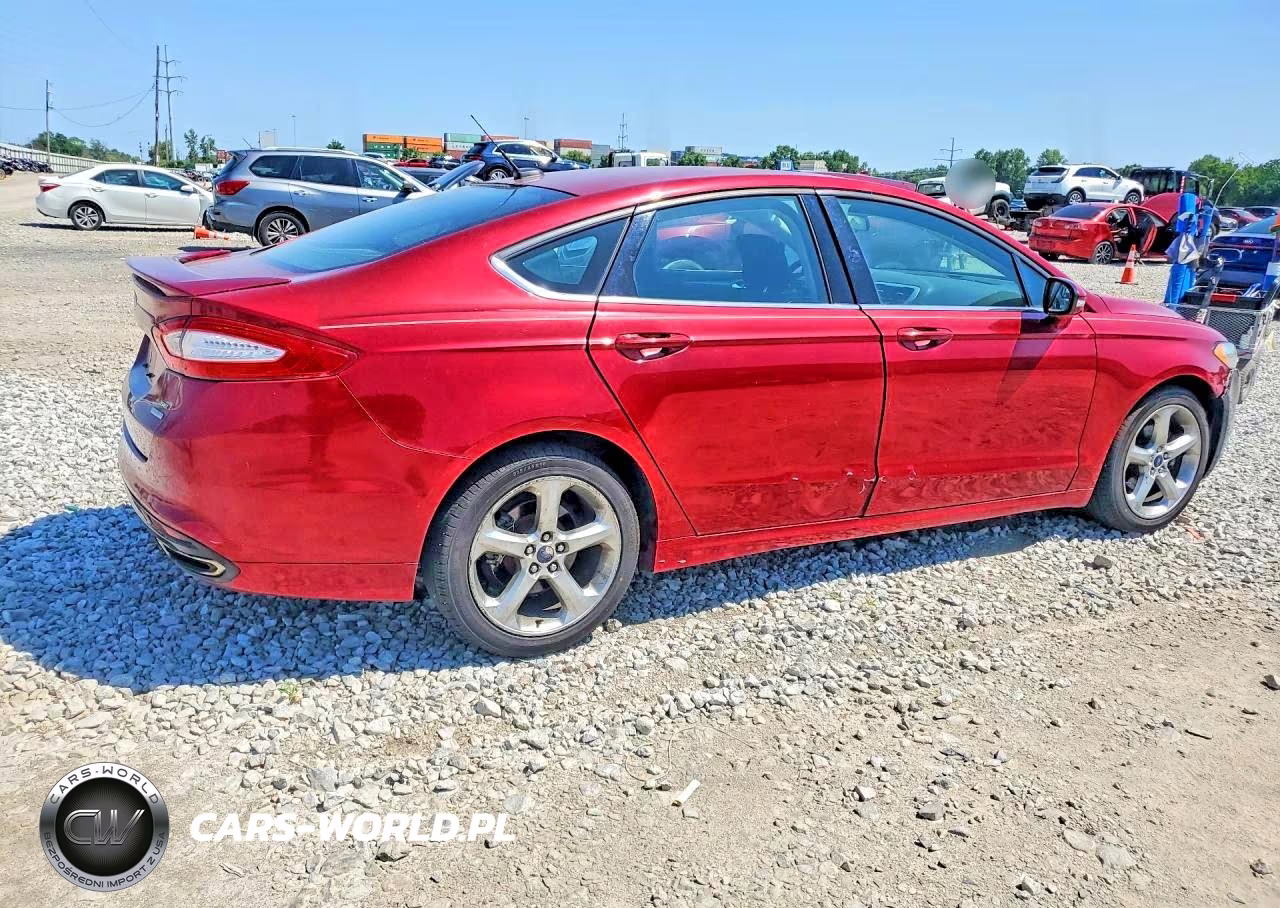 2014 Ford Fusion Se VIN:3FA6P0H9XER289944 - 3