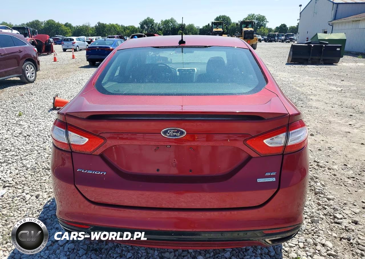 2014 Ford Fusion Se VIN:3FA6P0H9XER289944 - 6