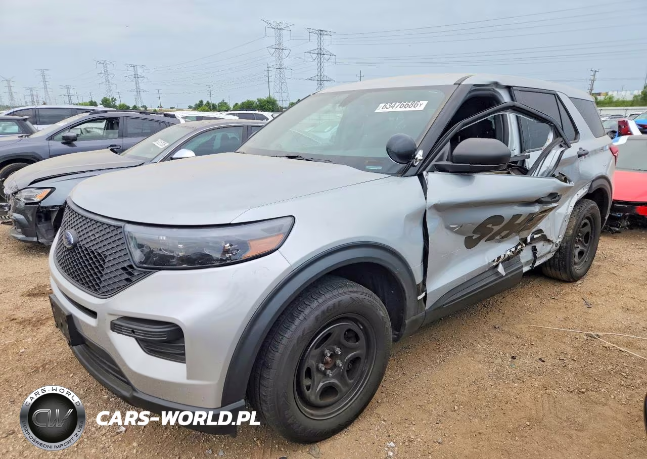 2023 Ford Explorer Police Interceptor VIN:1FM5K8AB6PGA32706 - 1