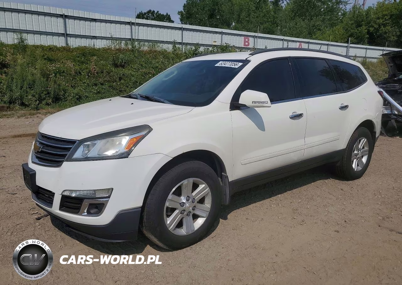 2013 Chevrolet Traverse Lt VIN:1GNKVGKD2DJ142859 - 1