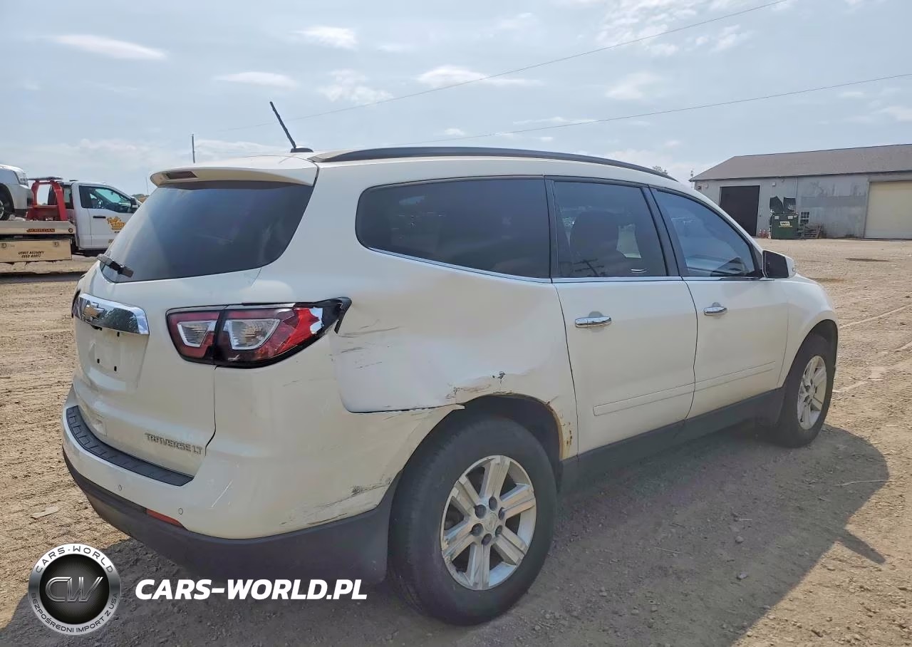2013 Chevrolet Traverse Lt VIN:1GNKVGKD2DJ142859 - 3