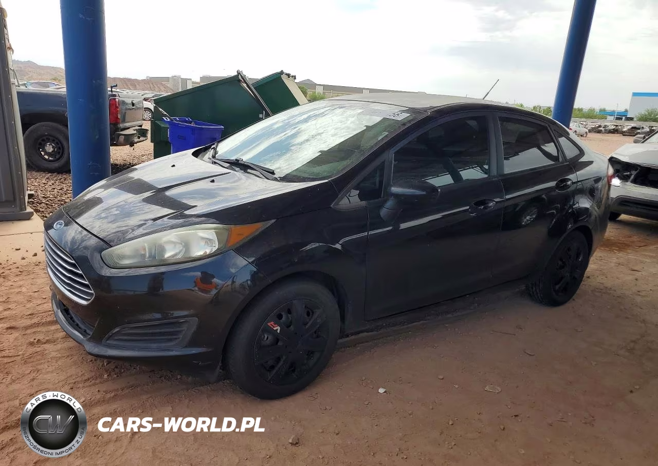2015 Ford Fiesta S VIN:3FADP4AJ4FM161992 - 1