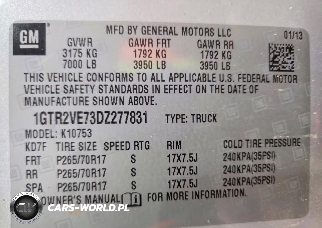 2013 GMC Sierra K1500 Sle VIN:1GTR2VE73DZ277831 - 12