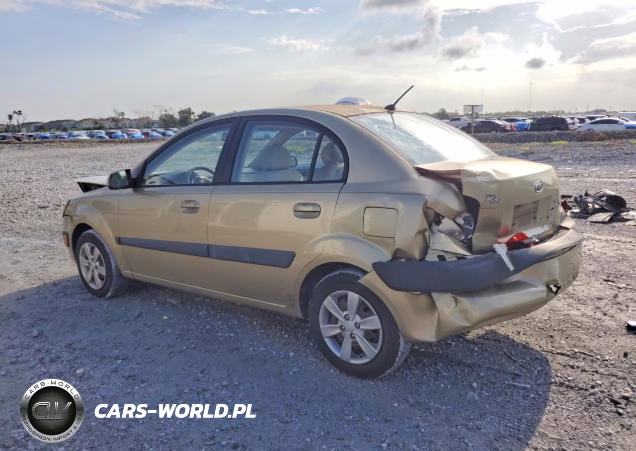 2008 Kia Rio Base VIN:KNADE123786306148 - 2