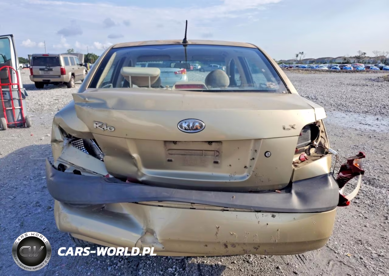 2008 Kia Rio Base VIN:KNADE123786306148 - 6