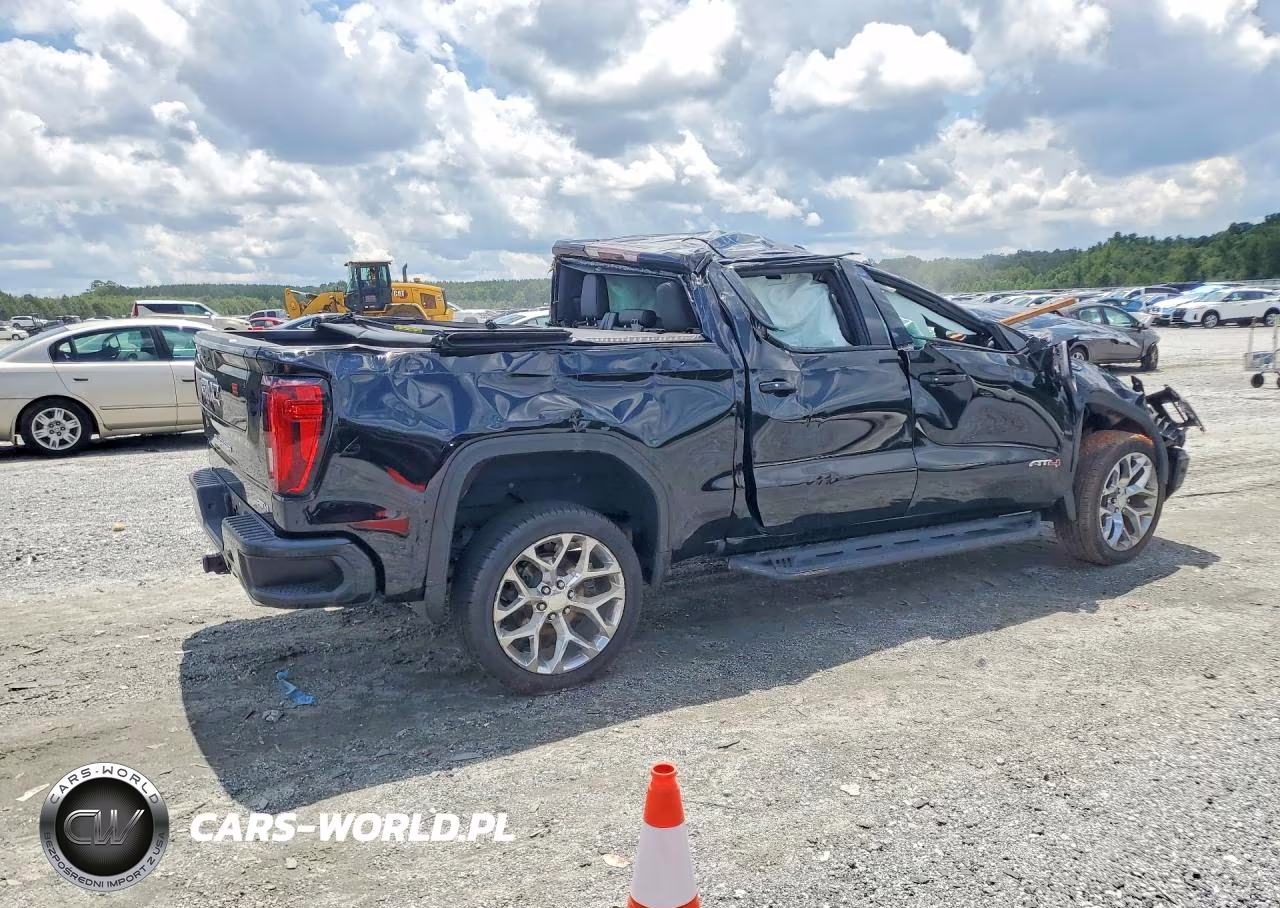 2021 GMC Sierra K1500 At4 VIN:3GTP9EED8MG410012 - 3