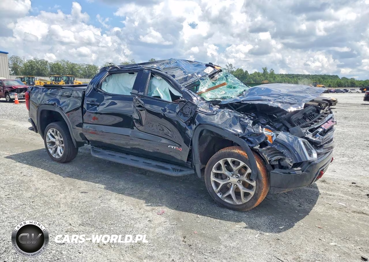2021 GMC Sierra K1500 At4 VIN:3GTP9EED8MG410012 - 4