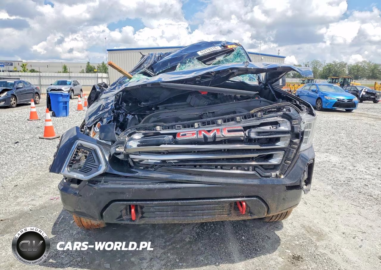 2021 GMC Sierra K1500 At4 VIN:3GTP9EED8MG410012 - 5