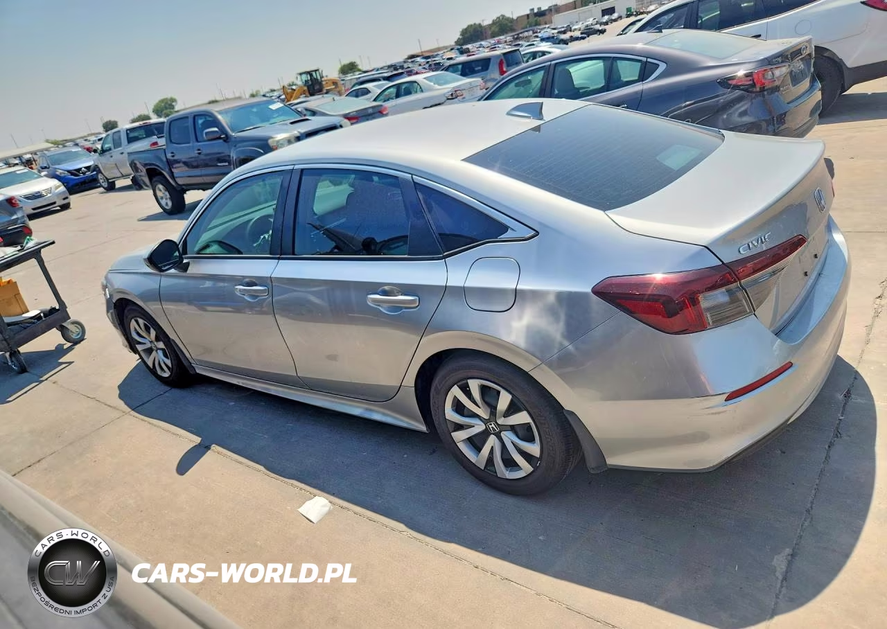 2026 Honda Civic Lx VIN:2HGFE2F27TH560874 - 2