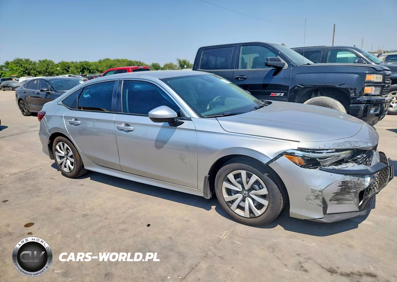2026 Honda Civic Lx VIN:2HGFE2F27TH560874 - 4