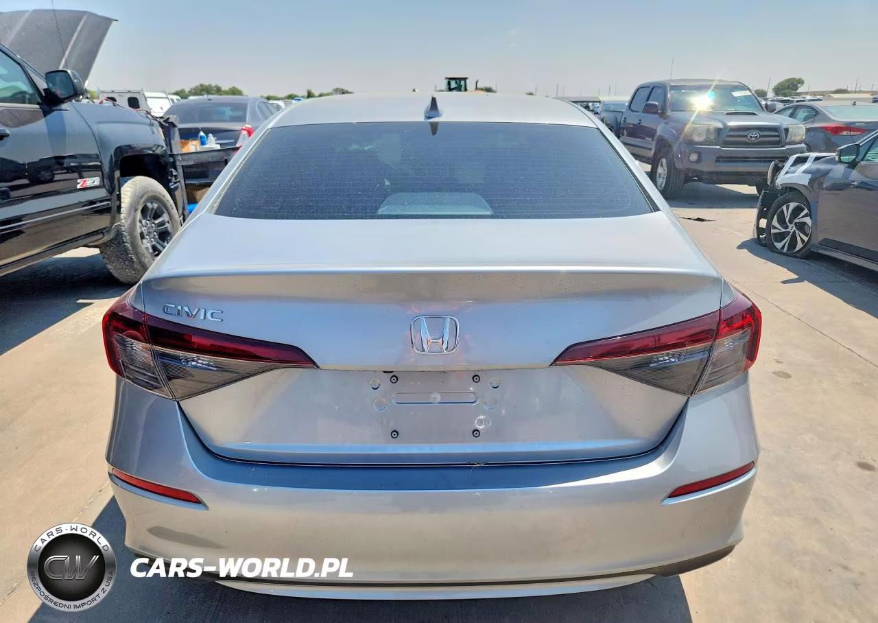 2026 Honda Civic Lx VIN:2HGFE2F27TH560874 - 6