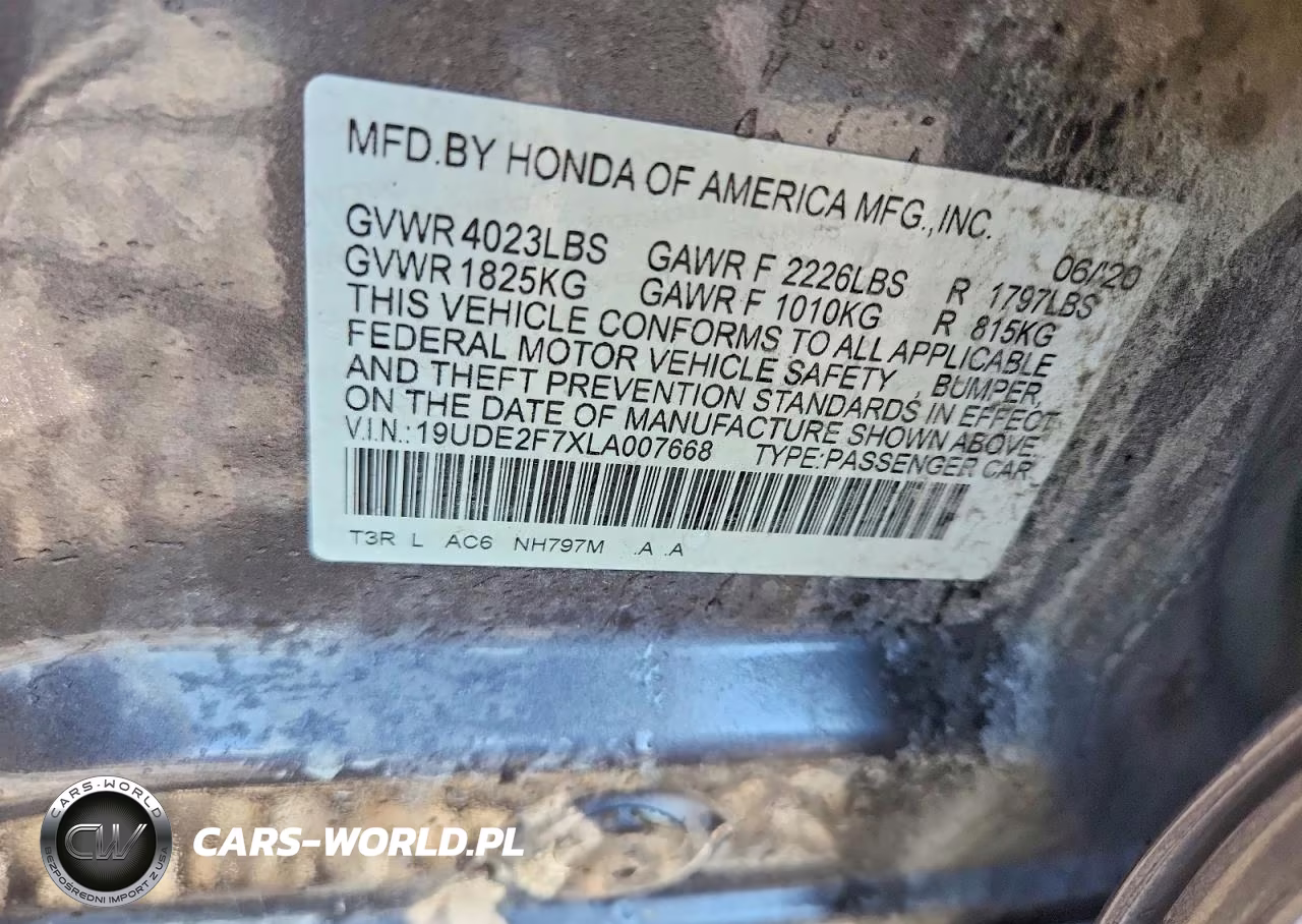 2020 Acura Ilx VIN:19UDE2F7XLA007668 - 13