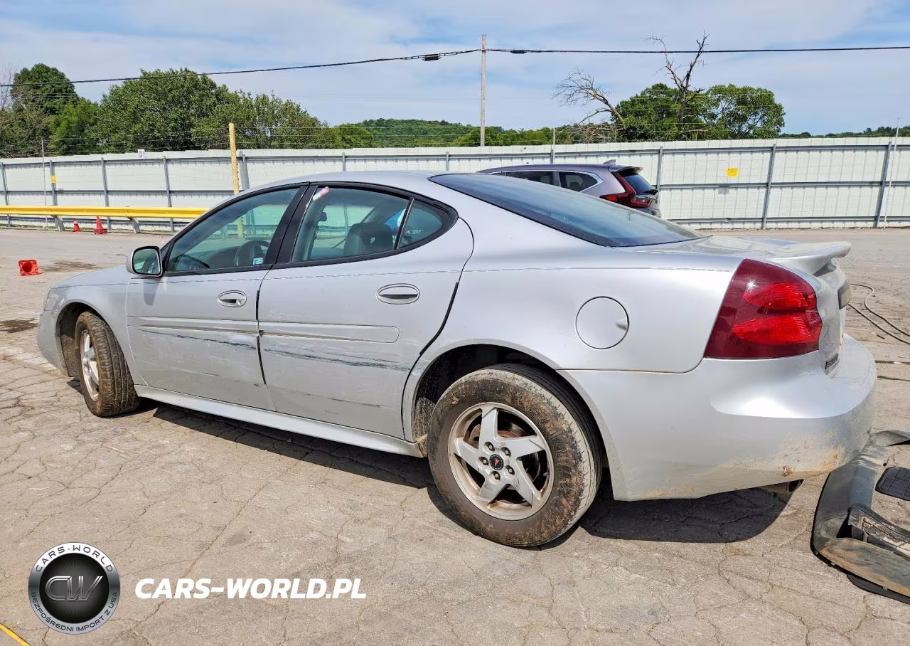 2004 Pontiac Grand Prix Gt2 VIN:2G2WS522641362882 - 2