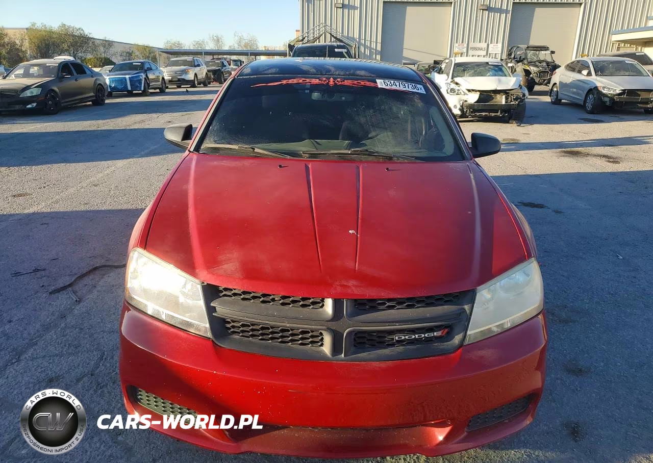 2013 Dodge Avenger Se VIN:1C3CDZAG7DN531324 - 5