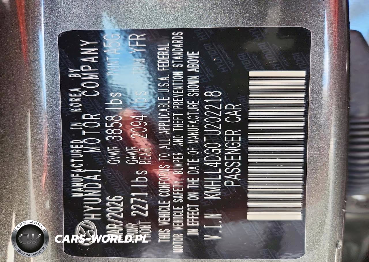 2026 Hyundai Elantra Se VIN:KMHLL4DG0TU202218 - 12