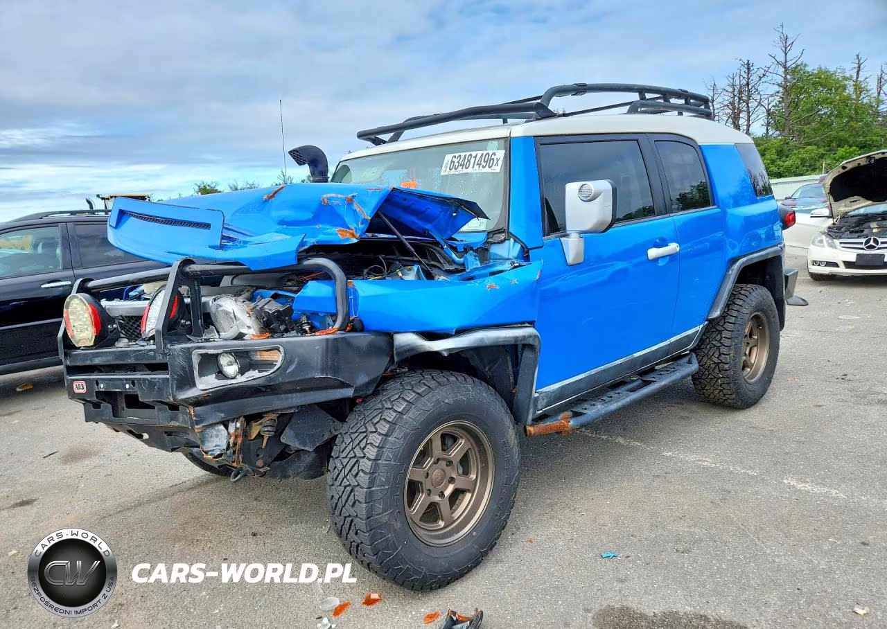 2007 Toyota Fj Cruiser Base VIN:JTEBU11F170060803 - 1