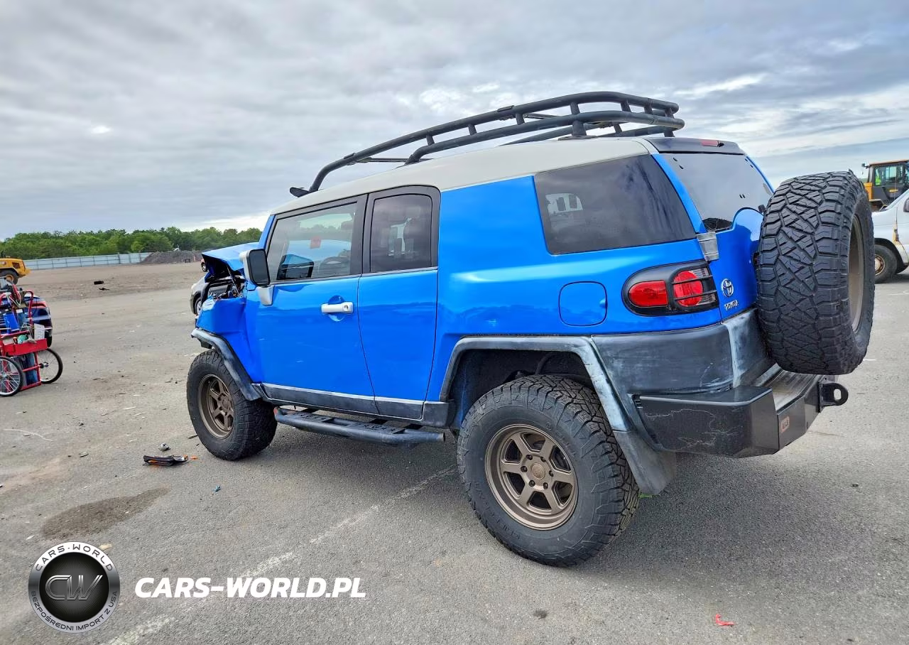 2007 Toyota Fj Cruiser Base VIN:JTEBU11F170060803 - 2