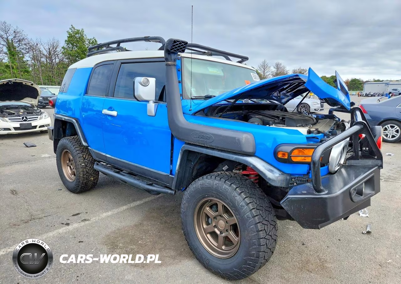 2007 Toyota Fj Cruiser Base VIN:JTEBU11F170060803 - 4